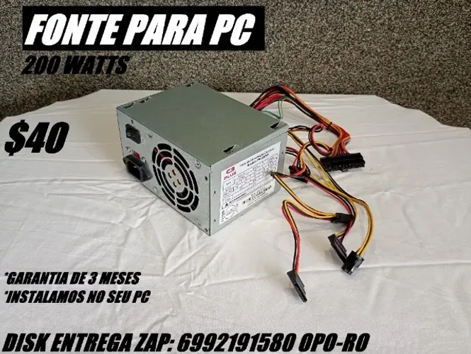 Fonte para computador
