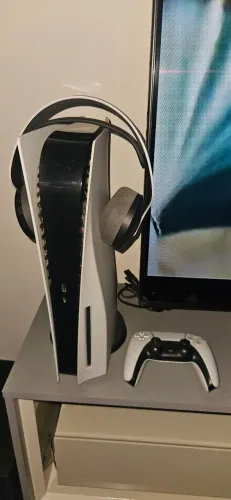 Ps5, 1 tb, 1 controle e 1 headset