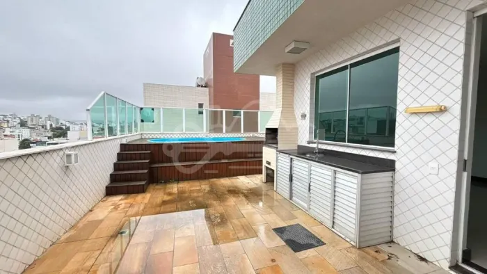 Cobertura para aluguel, 4 quartos, 2 suítes, 4 vagas, Castelo - Belo Horizonte/MG