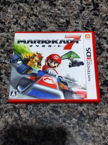 Mario kart 7 3ds + volante grip hori