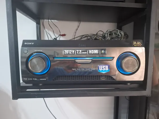 Receiver sony muteki STR KM7 - 2012W - 7.2 canais