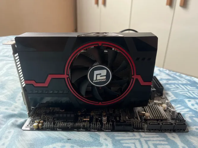 Placa mãe + processador + placa de vídeo (defeito)