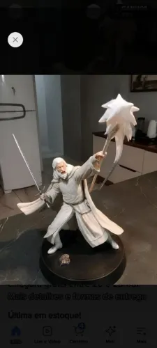 boneco do Gandalf weta workshop pvc