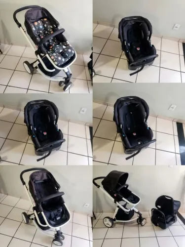 Carrinho de Bebê Travel System Safety 1st Mobi + Bebê Conforto - Completo