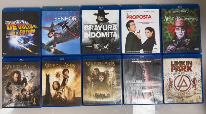 Lote de Blurays Filmes Variados