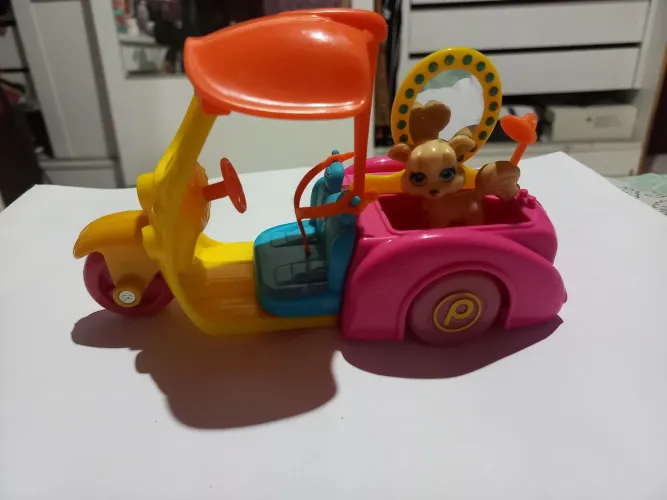 Triciclo Pet Shop Polly Pocket Mattel