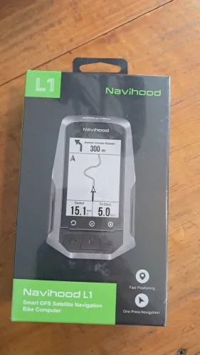 CICLO COMP GPS NAVIHOOD L1 CINZA