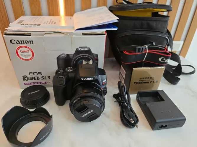 Câmera Canon SL3 (excelente)