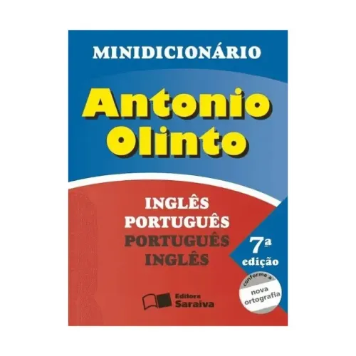 Dicionário Antonio Olinto Inglês e Português