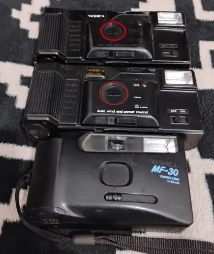 Lote - Antigas Câmeras Analógicas Yashica ( NO ESTADO!)