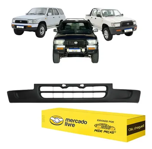 Spoiler Dianteiro Toyota Sw4 1992 1993 1994 1995 Novo Preto