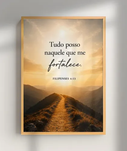 Quadro Filipenses 4:13