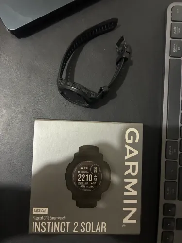 Relógio Garmin Instinct 2 solar tactical preto
