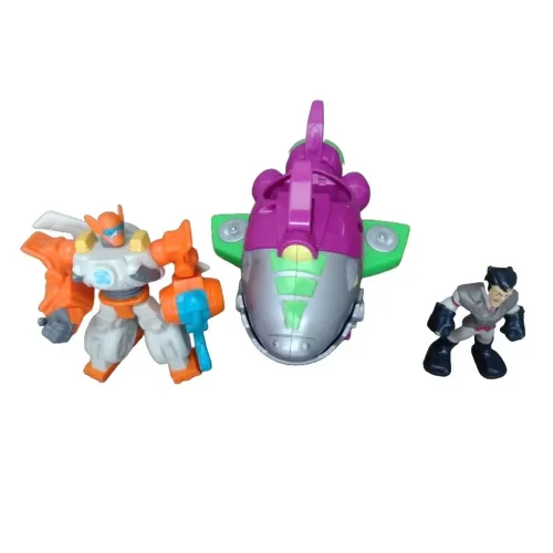 Captura Submarino Tubarão, Boneco Dr. Marocco & Shark Bot, Playskool Heroes Hasbro 2014