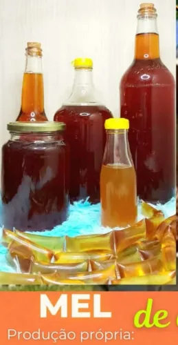 Mel de abelha Puro. R$12 = 250ML R$20 = 500ML R$38 = 1000 ML
