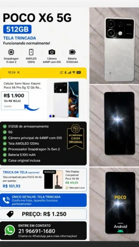 POCO X6 PRO 5G 512GB