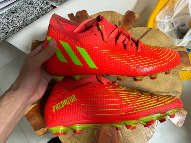 chuteira de campo adidas Predator Edge.3 