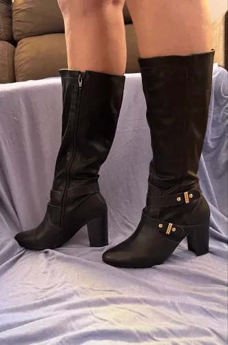 Bota Ramarim Cano Longo Preta Nº 37