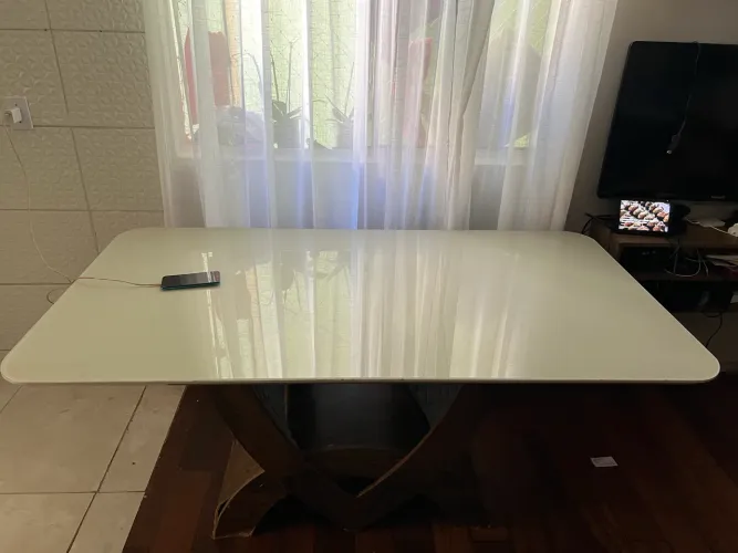 Mesa de vidro 1,70m