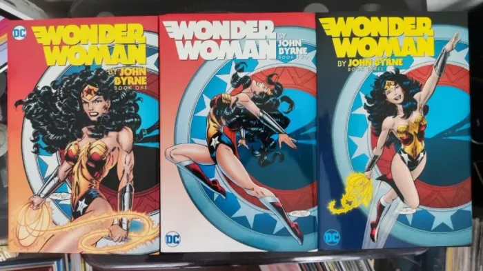 Wonder Woman by John Byrne Volume 1 ao 3 - importado HC DC Comics - Mulher Maravilha