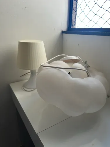 Pendente luminária nuvem