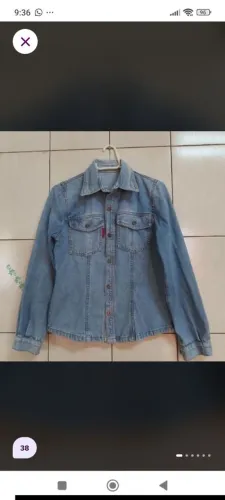 Camisa Broki jeans feminina tamanho 38