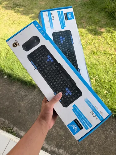 2 kit Teclado mais mouse - lacrados 
