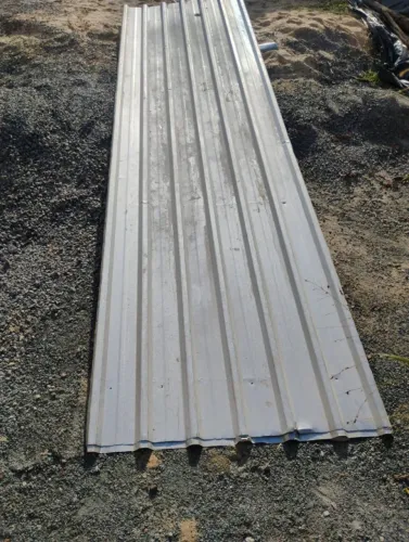 Telhas metálicas galvanizadas (resto de obra)