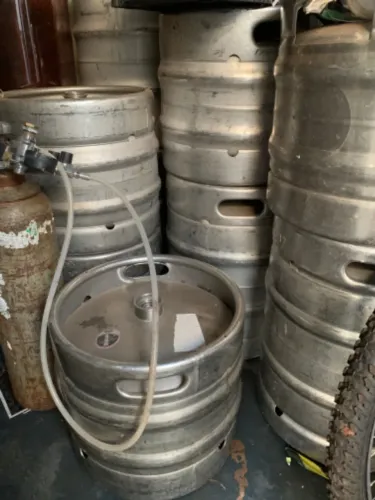 Barris de cerveja de inox 
