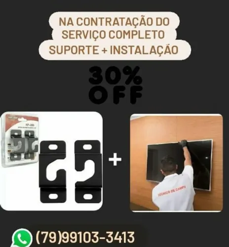 Suporte + instalação