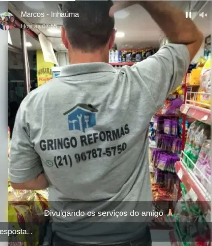 * pedreiro, revestimento de qualquer tipo de material