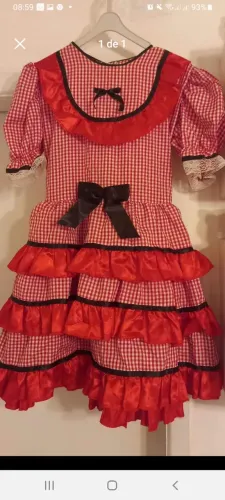 Caipira infantil tam 6-8 anos