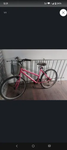 Bicicleta aro 24 com marcha