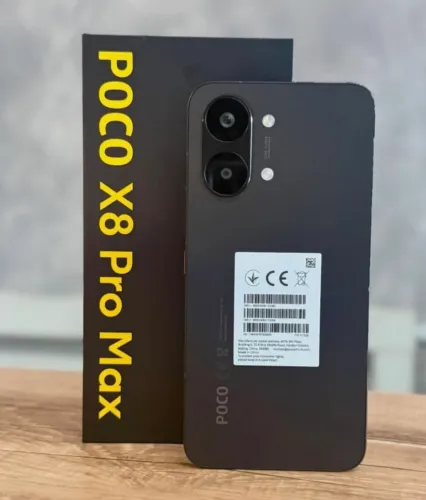 Poco X8 Pro Max -5G - 512/12 Preto o top