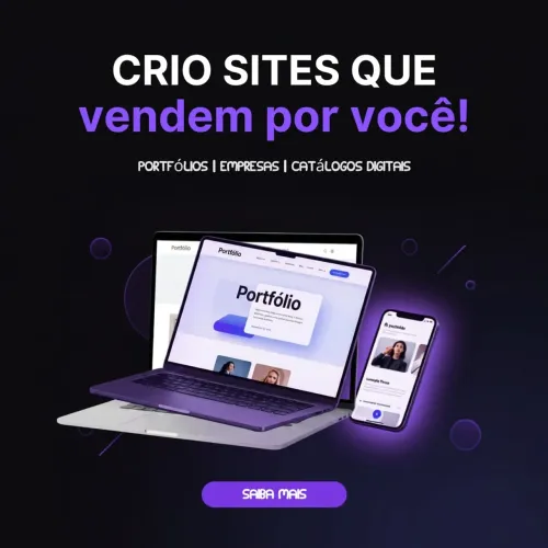     Criação de Sites Profissionais | Portfólio, Empresas e Catálogos