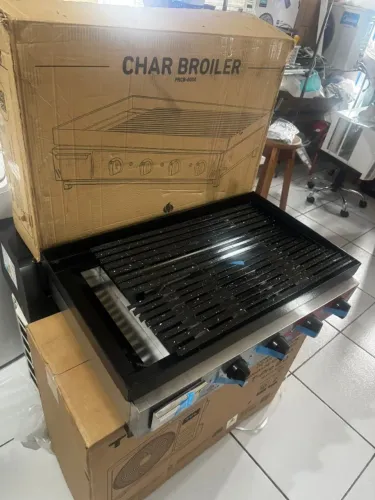 Chair Broiler a Gás Progás Inox nova com garantia