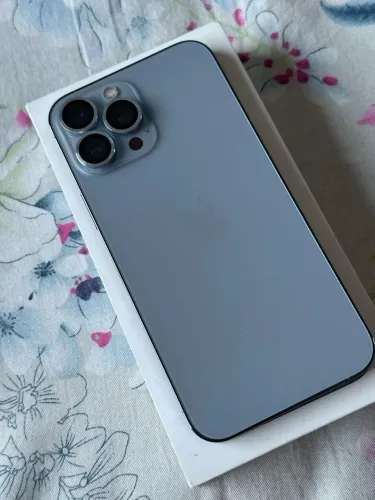 iPhone 13 Pro Max 128GB Azul-Sierra - Impecável - Tela Original e Câmera Genuína