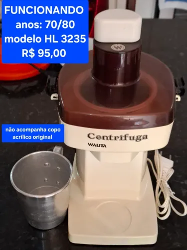 CENTRIFUGA WALITA ANOS 70/80