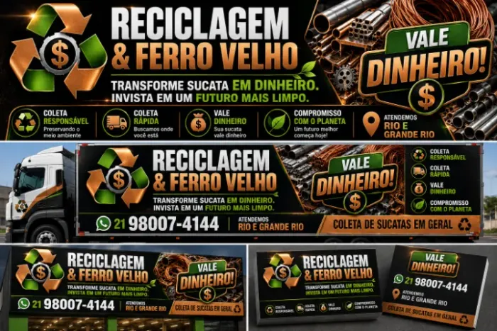 Reciclagem  / ferro velho 