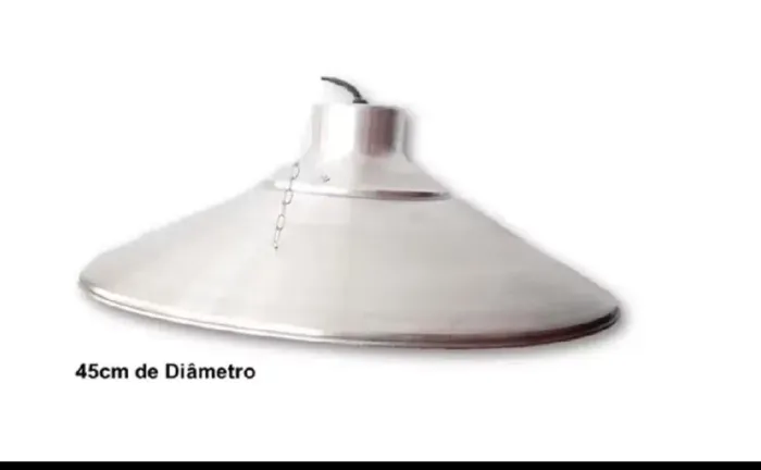Aquecedor de aves 45cm 100 para pintinhos de 1 dia