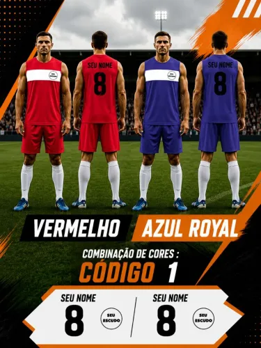 Colete futebol dupla face personalizaso promocional.