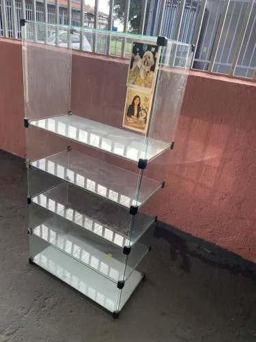 Vitrine de Vidro Temperado para Loja