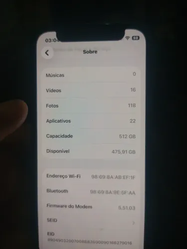 IPhone 13mini (512 giga)