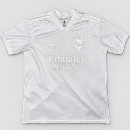 Camisa Arsenal Branca - Modelo No More Red - Visual All White