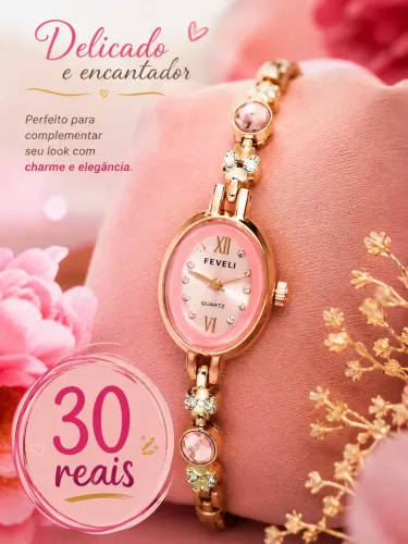 Relógio feminino 