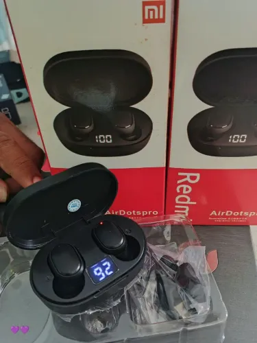 Fone de Ouvido Bluetooth Redmi AirDots Pro Sem Fio - Novo na Caixa