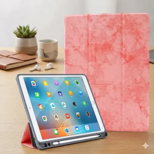 Capa Protetora Ultrafina e Leve com Suporte para Lápis Apple Compatível com iPad Air2