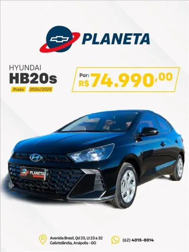 Hyundai HB20S Comfort Plus 1.0 Flex 12V Mec. 2024