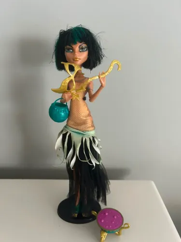 Monster High Doll G1 Cleo De Nile Incompleta Ghouls Rule