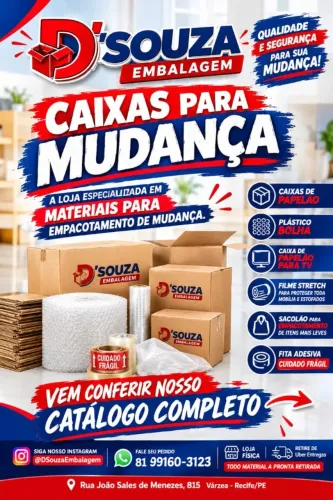 Kit de Caixas de Papelão Recicladas